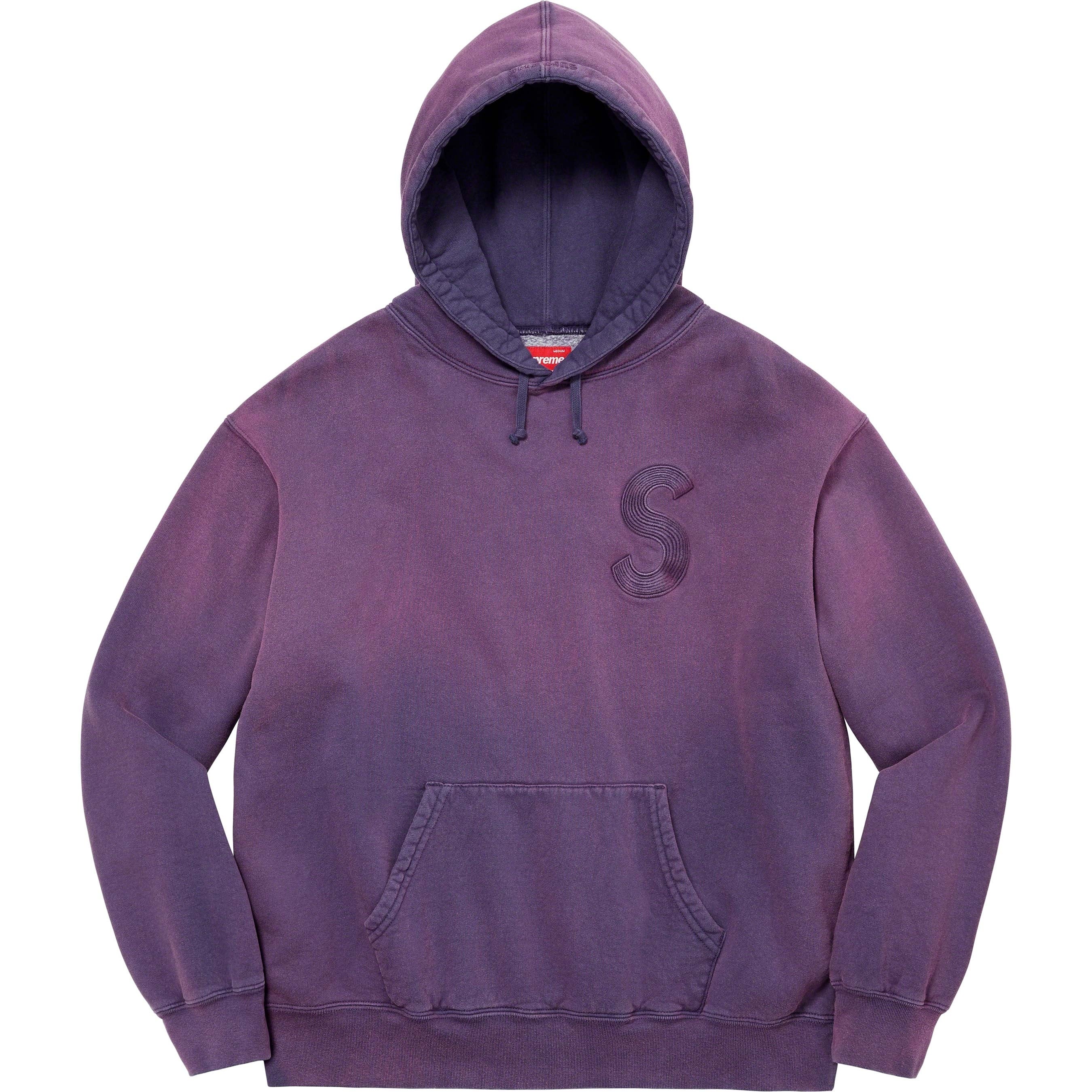 Overdyed S Logo Hooded Sweatshirt view 14
